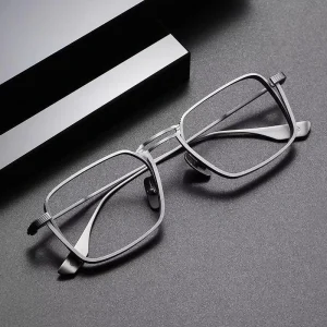 MK24010205 Metal Optical Frames for Men and Women with Anti-Blue-Light Lenses