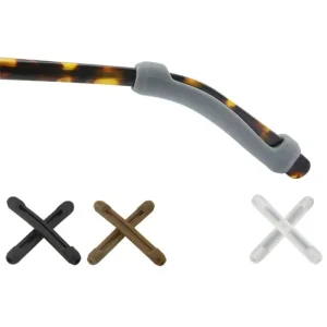 MK24061503 Soft Silicone Temple Tip Grips and Ear Hook Holder for Sports Glasses
