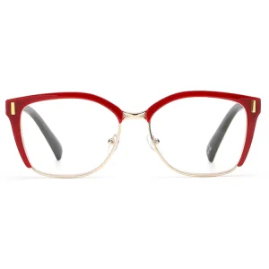 ML24002 Photochromic Blue-Light-Blocking Unisex Reading Glasses with PC and Metal Frame