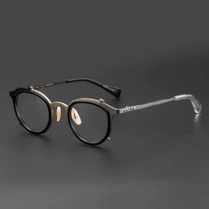 MM0050 New Fashion Japanese Design Custom logo Women Luxury Oval Eyeglasses Optical Glasses Eye Glass Eyeglass Frames Eyeframes