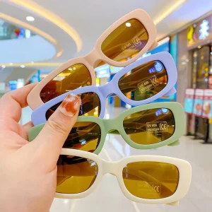 MS-356 Small-Frame Square UV-Protection Sunglasses for Kids