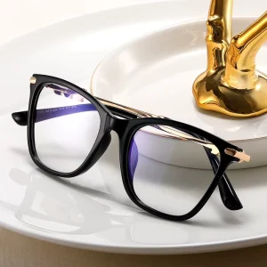 MS 81595 New Unisex TR90+Metal Cat Eye Eyeglasses Frame Optical Blue Light Blocking Colorful Fashion Design Custom Logo