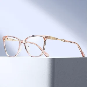 MS 81596 Women’s Eyeglass Frames Prescription Blue-Light-Blocking Optical Colored Frames