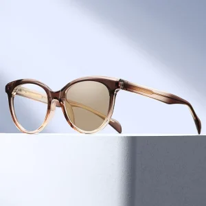 MS 81737 Round Photochromic Eyeglasses for Daily Use