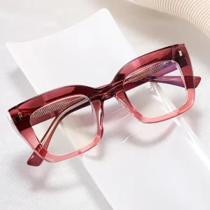 MS 82142 Women’s TR90 Optical Frames Large Dark Gradient Anti-Blue Light Glasses