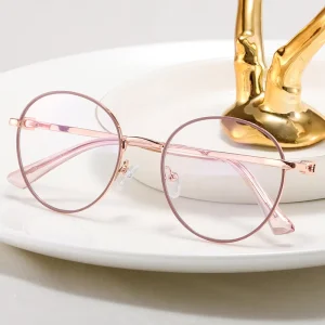 MS 82261 Women’s Photochromic Eyeglass Frames CE Certified Blue Light Blocking Optical Colored Frames