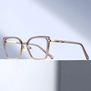 MS 82319 Women Eyeglasses Frame Prescription Blue Light Blocking Optical Colored Stylish Spectacle Frames Luxury Design