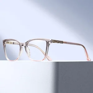 MS 83625 Women’s Stylish Blue Light Blocking Optical Colored Spectacle Frames Fashionable Lunettes De Luxe Prescription
