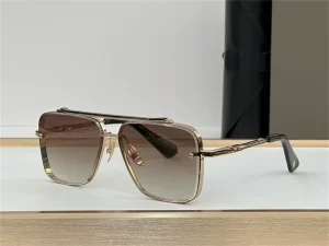 Mach Six SIZE 62 12 130 Top Quality Sunglasses for Men Luxury Women Designer Sunglasses Classic Retro Fashion Glasses Frame