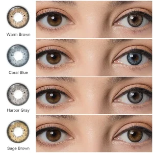 Magister Color Contact Lens 6 Months Soft Price Contact Lenses Free Case Eyes Lenses for Women