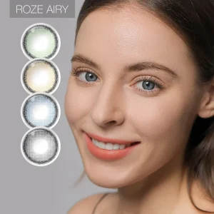 Magister Roze Airy Baby Brown 6 Months Colored Contact Lenses Soft Cosmetic Lenses for Eye