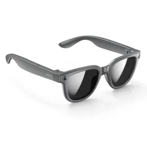Magnetic Fast-Charging Smart Glasses with One-Click Recording AI Noise Reduction Microphone for Outdoor Shooting