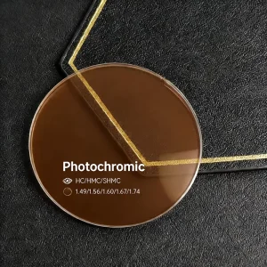 Manufacturer 1.56 Fast-Change Photochromic Sunglasses Lenses Photo Grey Brown HMC Coating