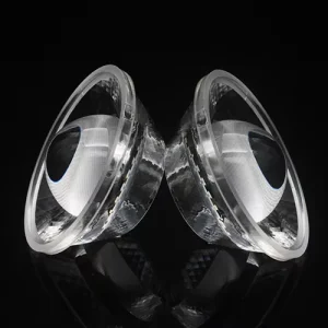 Manufacturer 88MM Focus Lens Optical LED Lens Indoor Retail Commercial LED Lenses Adjustable Angle Lens