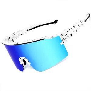 Manufacturer Custom Sports Sunglasses with Polarized PC Lens for Cycling Riding Running and Fishing