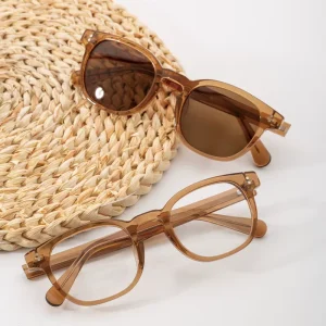 Manufacturer Half-Titanium Eyeglass Frames