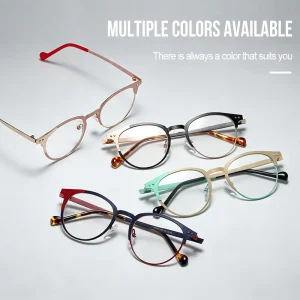 Manufacturer Lightweight Full-Rim Colored Eyeglasses Frames for Unisex Adults