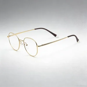 Manufacturer Round Metal Optical Eyeglass Frames for Men and Women, Stainless