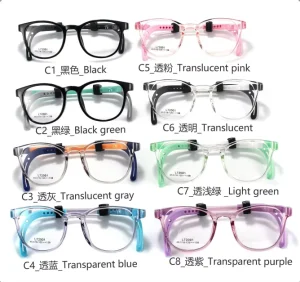 Manufacturer TR90 Children’s Eyewear Frames with Silicone Nose Pads