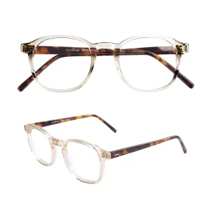 Manufacturer Transparent Acetate Optical Eyeglass Frames for Women and Men