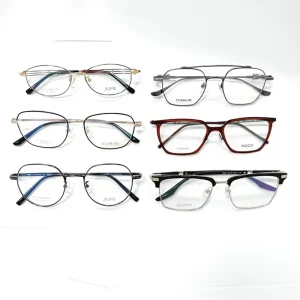 Mass Ready Mixed Titanium Eyeglass Frames Fast Global Delivery Support Custom Customer Logo OEM Service