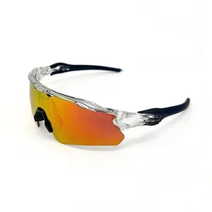 Men Mountain Bike Cycling Sunglasses UV Protective Polarized Myopia Lenses Outdoor Wind Sand Resistant Protective Eyewear