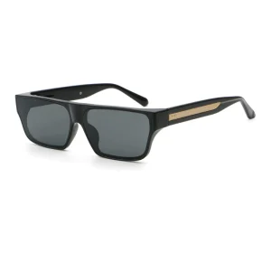 Men Trendy Square Sunglasses PC+CP Durable Frame UV Protection Fashion Eyewear