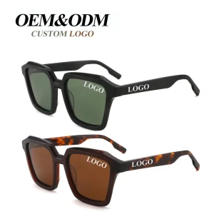 Men’S High Quality Women Sunglasses Suppliers Large Frame Custom Acetate Sunglasses Manufacturer