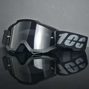 Men’s 100LK LK WB Nylon Cashmere Sports Eyewear Adjustable Elastic Band Windproof Dustproof Motocross Goggles CN GUA