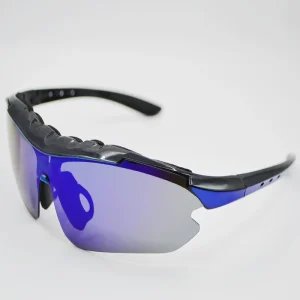 Men’s Cycling Sunglasses with Night Vision Flip Design and UV400 Lenses