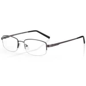 Men’s Half-Rim Memory Eyeglass Frames