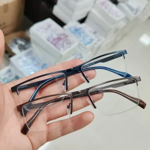 Men’s Lightweight Metal Optical Eyeglasses Frames