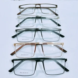 Men’s Metal Eyeglasses Frames Mixed Middle East Market Square Optical Frames
