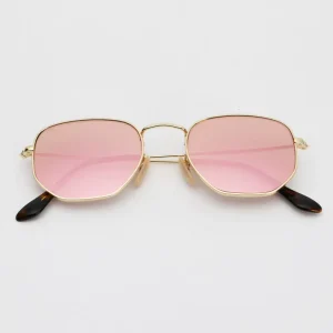 Men’s Metal-Frame Sunglasses with Polarized UV400 TAC Lenses