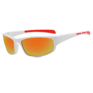 Men’s Outdoor Sports Sunglasses with PC Frame, UV400 Protection, Anti-Fog Lens and Adjustable Strap