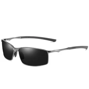 Men’s Photochromic Polarized Cycling Sunglasses UV400 Metal Frame