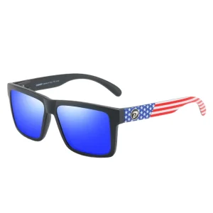 Men’s Retro Colorful Polarized Mirror Sunglasses