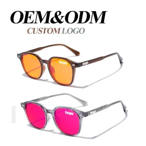 Men’s TR90 Eyeglass Frames, Anti-Blue-Light, Custom Logo, Manufacturer