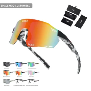 Men’s UV400 Sports Sunglasses for Cycling and Riding Day and Night