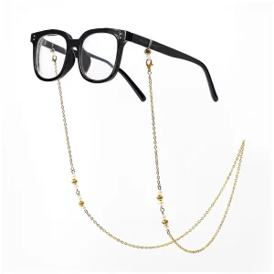 Men’s and Women’s Anti-Slip Metal Eyeglass Chain 76cm