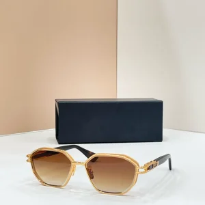 Men’s and Women’s Colorful Lens Metal Sunglasses UV400