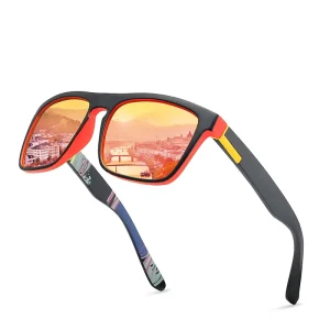 Men’s and Women’s Rubber Sunglasses UV400 Polarized Lenses