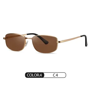 Men’s and Women’s UV Protection Polarized Sunglasses Gold and White Outdoor Sports Styles