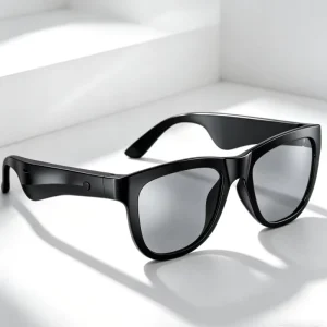 Meta AI Powered Reality Glasses Bone Conduction Stereo Sound Clear HD Call Anti Glare Lens Multifunctional Smart Eyewear