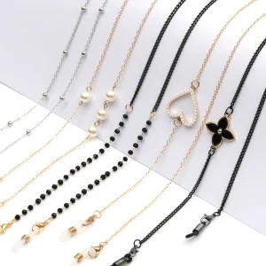 Metal Fashion Face Masking Holder Accessories Spectacles Eyewear Eye Glasses Sunglasses Eyeglasses Chain