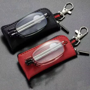 Metal Folding Reading Glasses Blue Light Blocking Women Men
