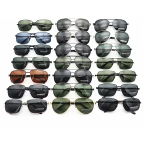 Metal Frame Polarized Lens Cycling Sunglasses Made in Italy UV Protection