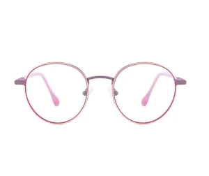 Metal Frame Round Black Prescription Eyeglasses Frames for Women and Men