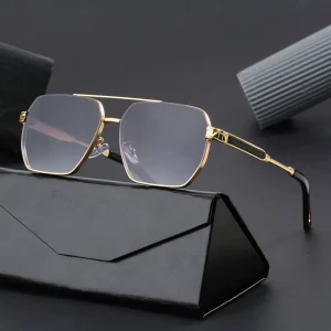 Metal Frame UV400 Sunglasses for Women and Men