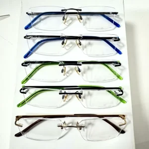 Metal Frameless Eyeglass Frames Unisex Classic Style